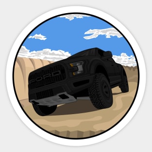 RAPTOR BLACK Sticker